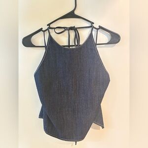 Mahina Dark Blue Denim Camisole